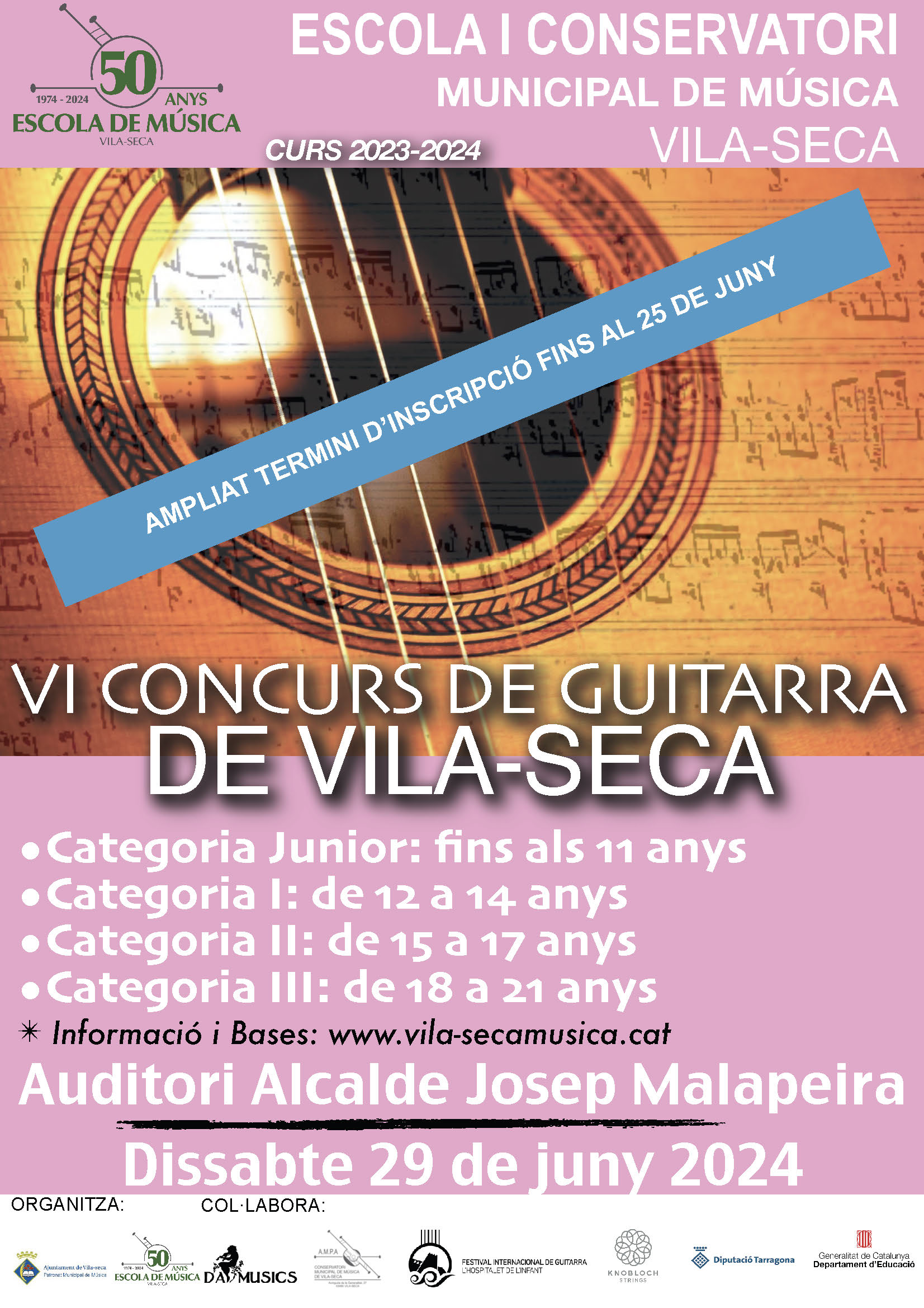 VI Concurs de Guitarra de Vila-seca